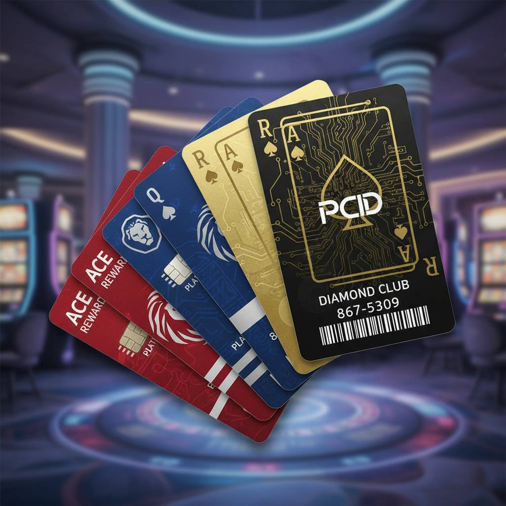 Casino Player Card Printing Services