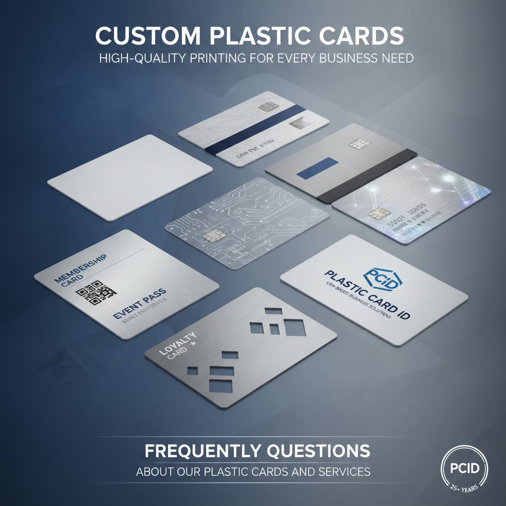 Frequently Asked Questions About Our Plastic Cards and Services