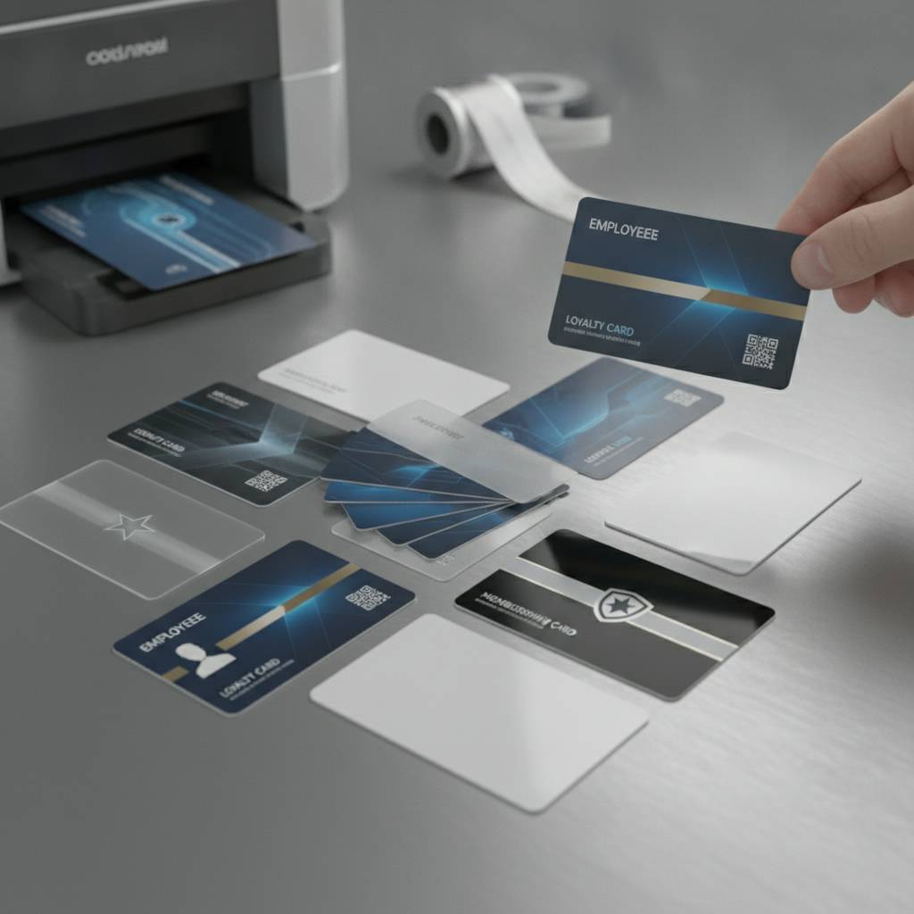 The Full Range of Plastic Cards We Print and Ship Nationwide