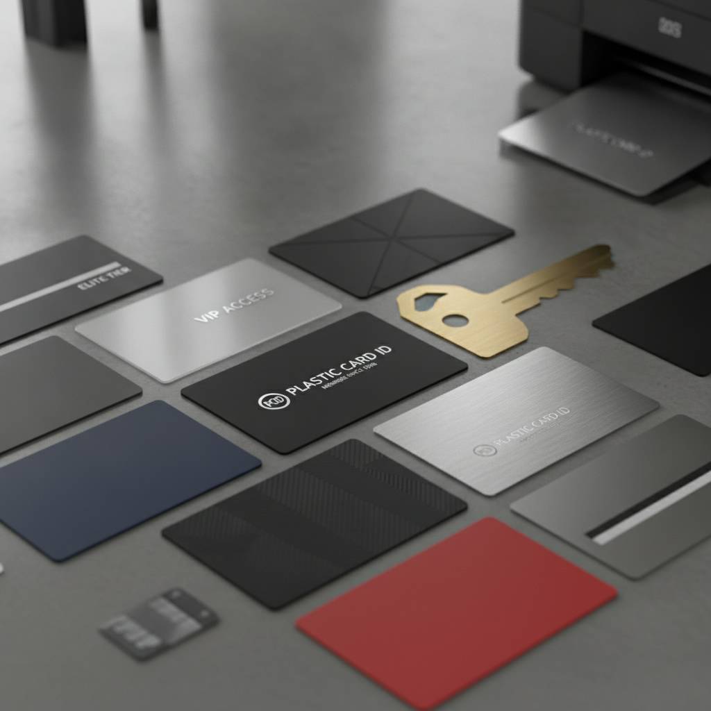 Specialty Cards: Metal, Clear, and Custom Shapes