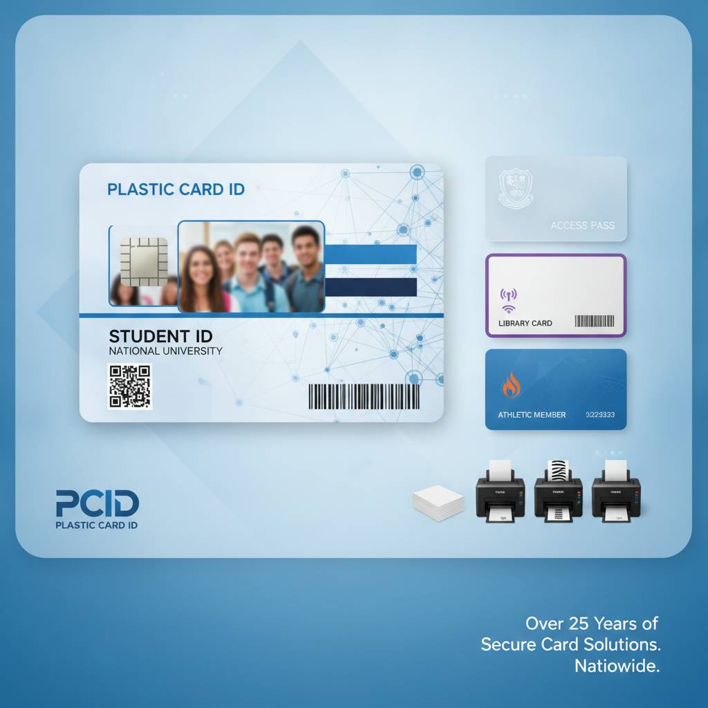 Types of Student ID Cards We Print and Ship Nationally