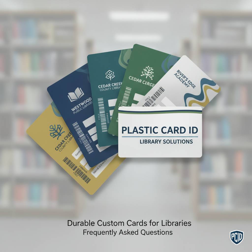 Frequently Asked Questions About Plastic Library Cards