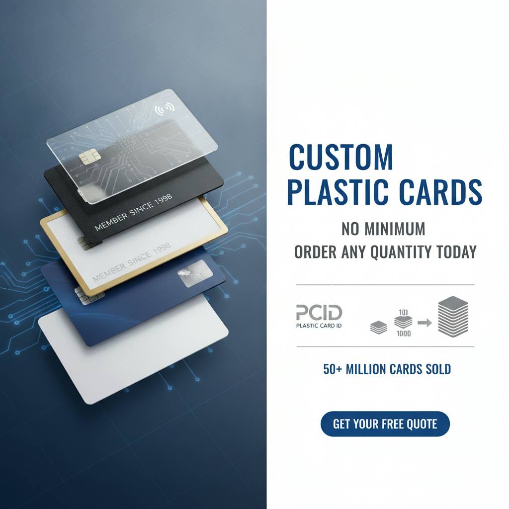 Custom Plastic Cards No Minimum - Order Exactly What You Need