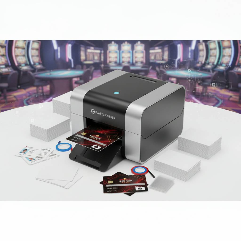 Card Printers for On-Site Casino Player Card Issuance