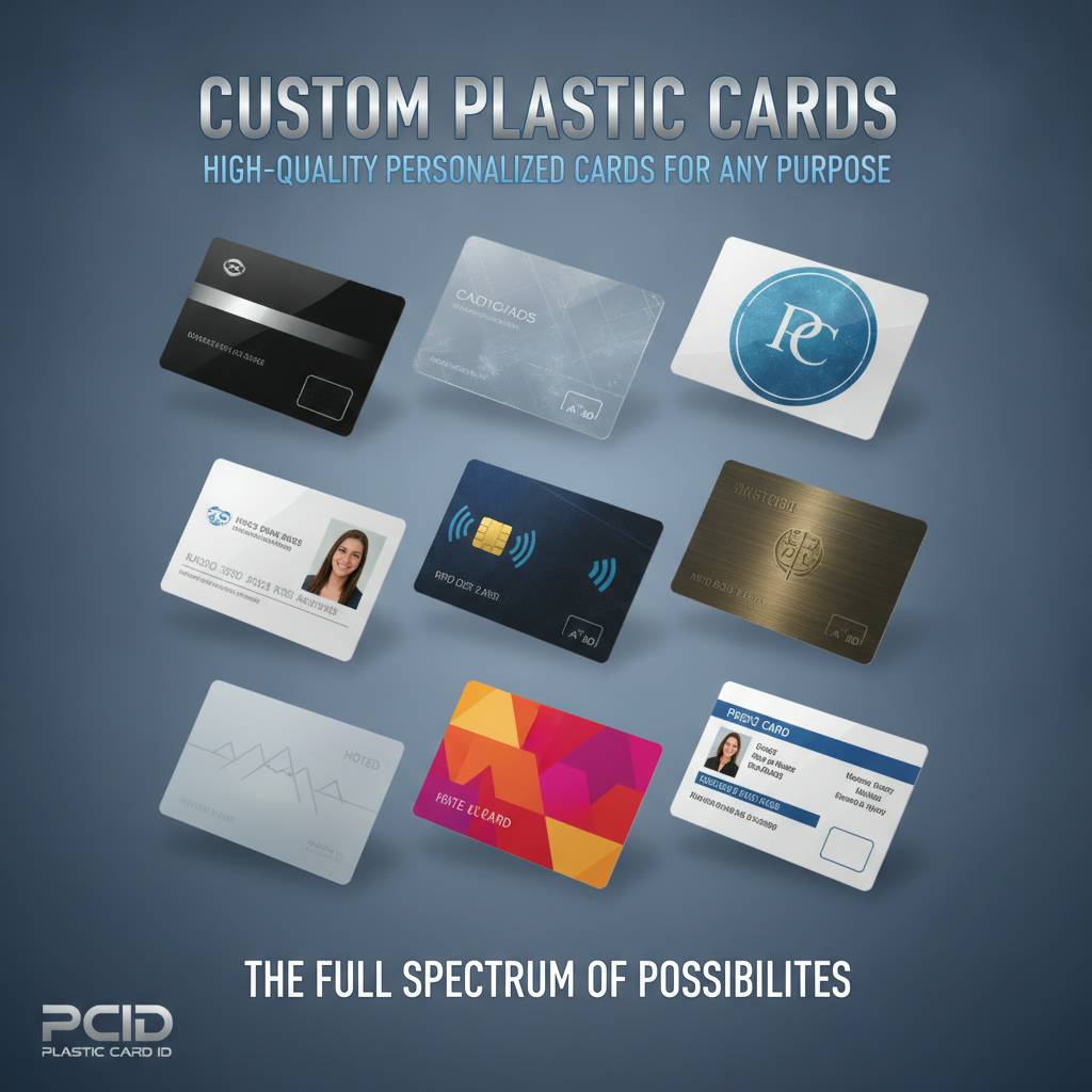 Custom Plastic Cards: The Full Spectrum of Possibilities