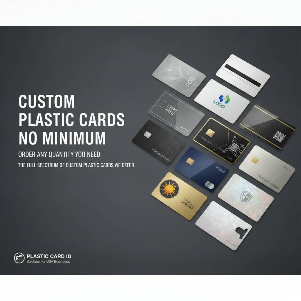 The Full Spectrum of Custom Plastic Cards We Offer